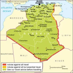 Algeria travel advice