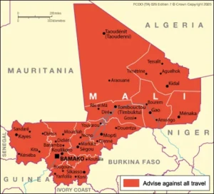 FCDO advises against all travel to Mali