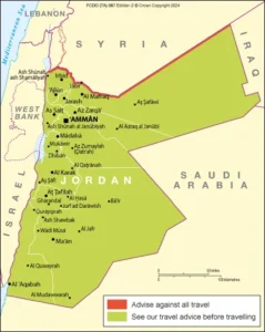 FCDO Issues Critical Travel Warnings for Jordan Following Escalating Regional Tensions and Border Security Threats.
