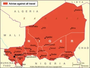 Niger travel advice
