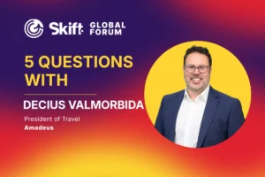 Amadeus President Decius Valmorbida on the Future of Travel: Why Open Ecosystems Will Win