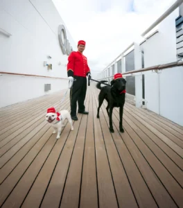 A Day in the Life of Cunard’s Kennel Master, Oliver Cruz, the Man Caring for Pets on the High Seas