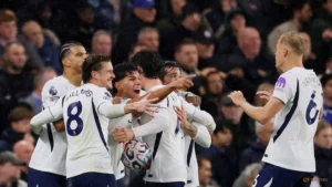 Spurs celebrate ending Chelsea hoodoo with 2-0 win